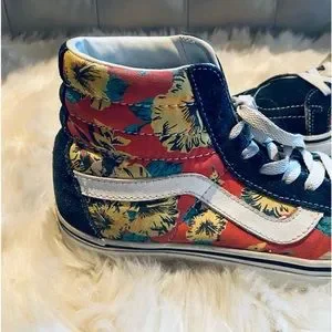 VANS STAR WARS X VANS SK8-HI “ALOHA YODA”REISSUE UNISEX HIGH TOP SNEAKERS